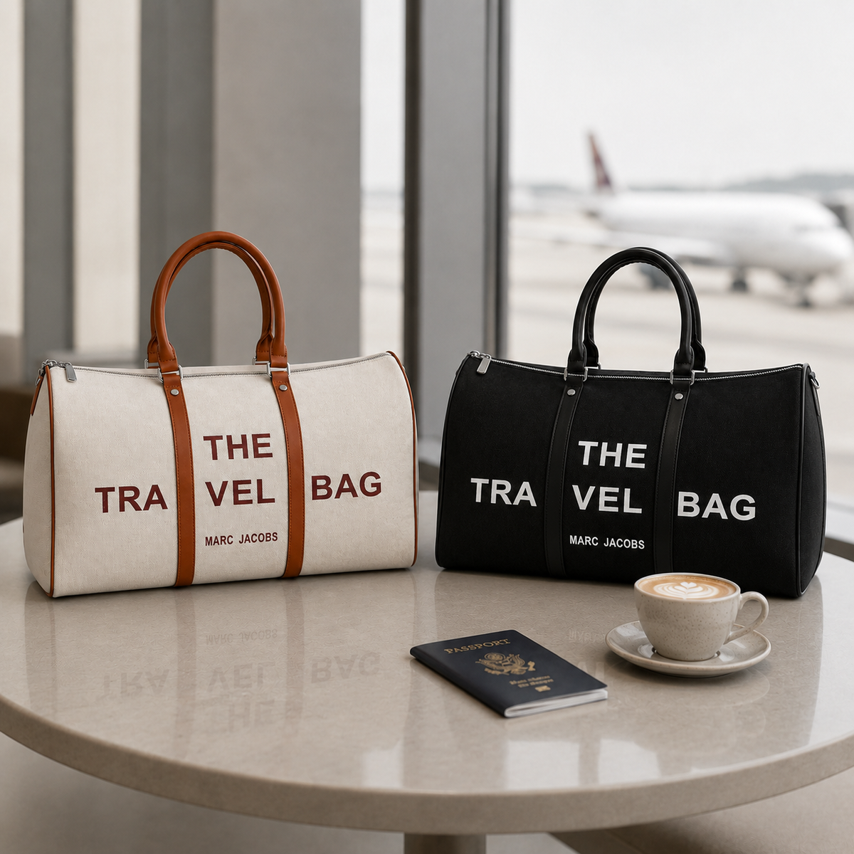 Travel Bag مستوردة بخامة Canvas premium وتصميم Luxury عملي وأنيق