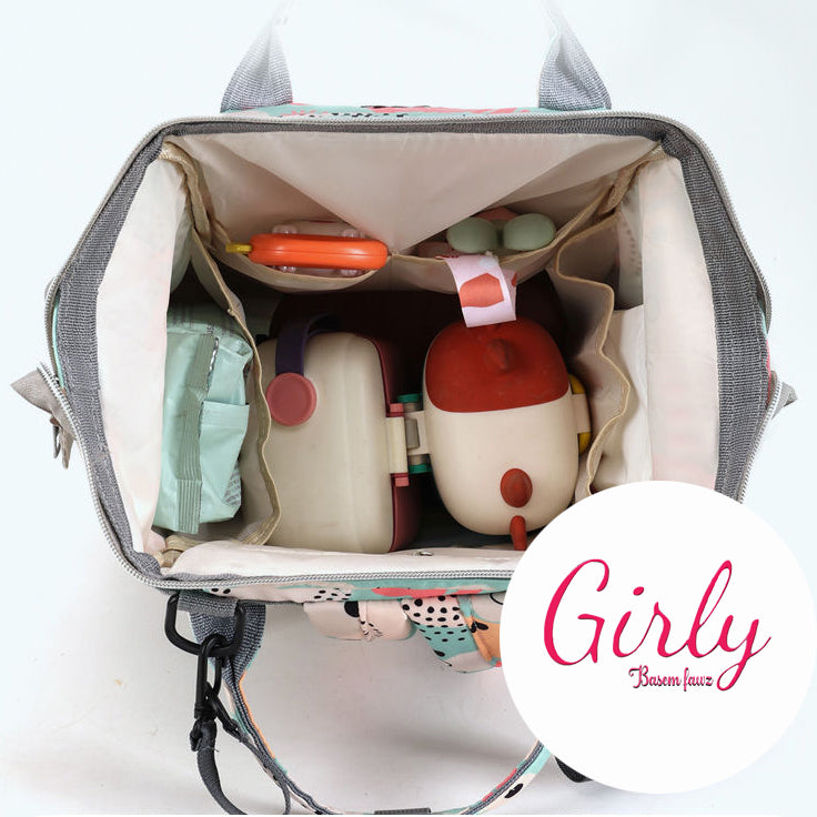 مامي باج مستوردة Waterproof بتقسيمات ذكية | Smart Mommy Backpack