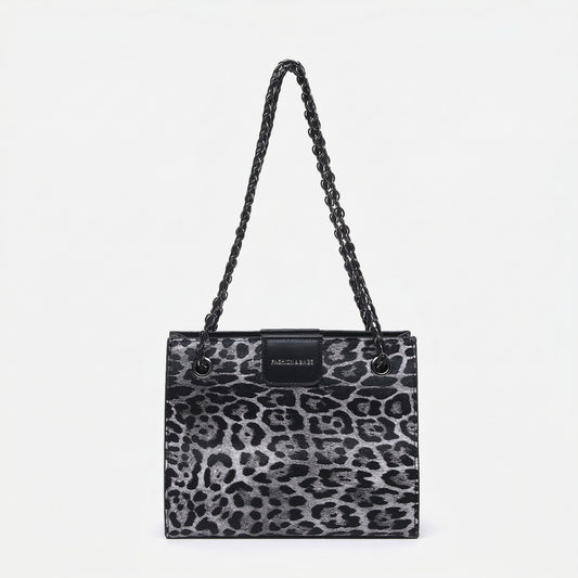 شنطة مستوردة جلد بنقشة Animal Print