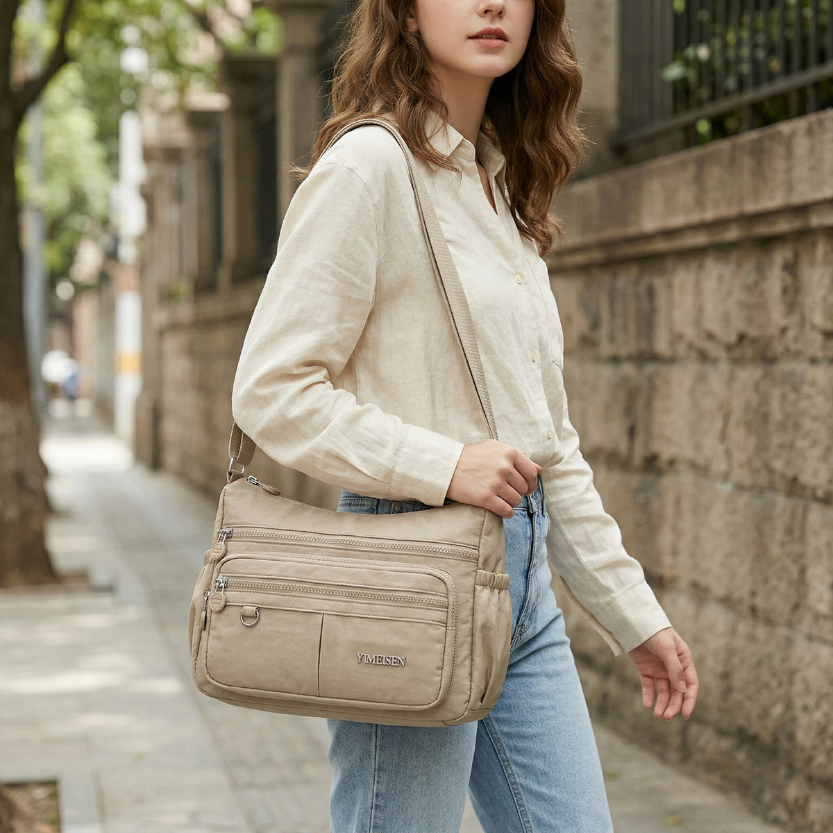 شنطة كروس عملية للاستخدام اليومي – Luxury Waterproof Crossbody