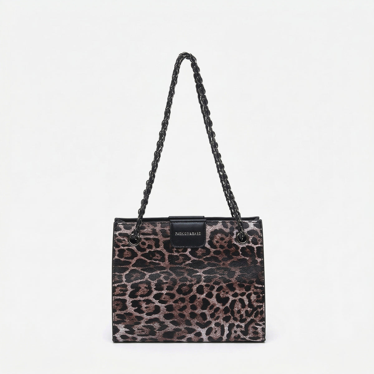 شنطة مستوردة جلد بنقشة Animal Print