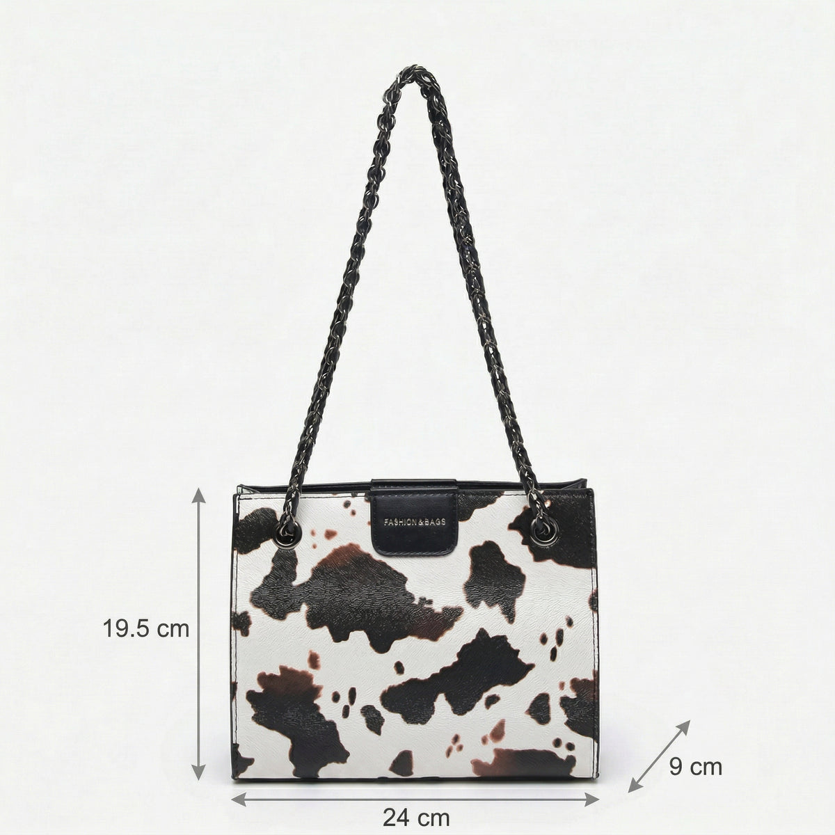 شنطة مستوردة جلد بنقشة Animal Print