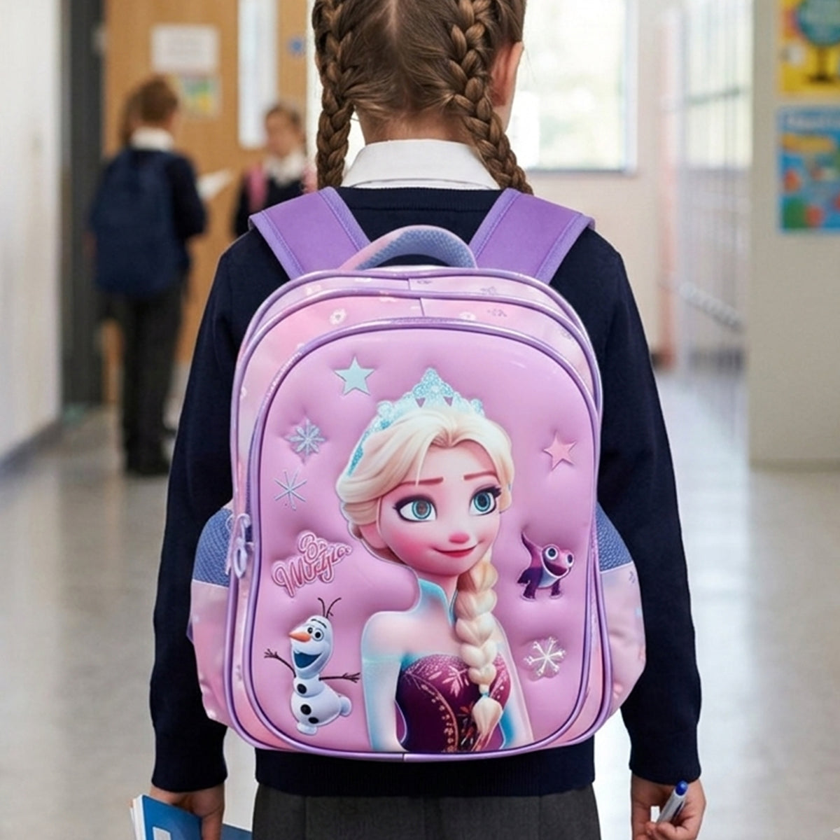 شنطة ظهر أطفال مستوردة بتصميمات ديزني – 14 بوصة | Disney Collection
