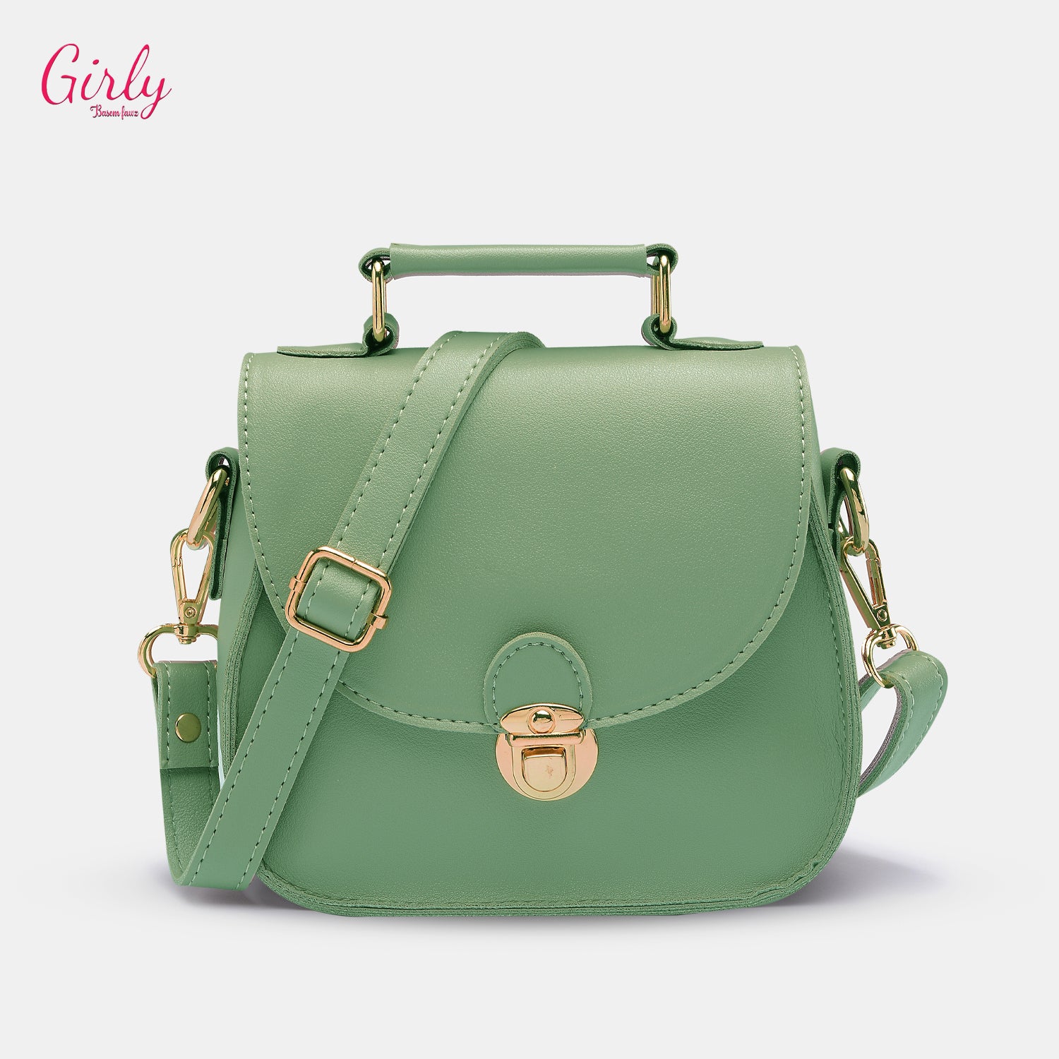 شنطة كروس جلد من Girly – أناقة كلاسيك تدوم دوماً
