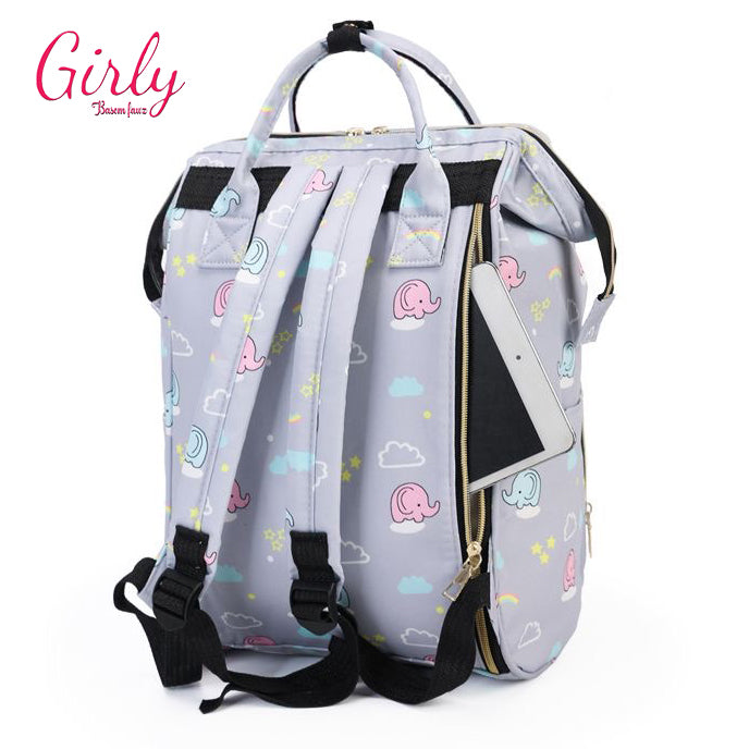 مامي باج مستوردة Waterproof بتقسيمات ذكية | Smart Mommy Backpack