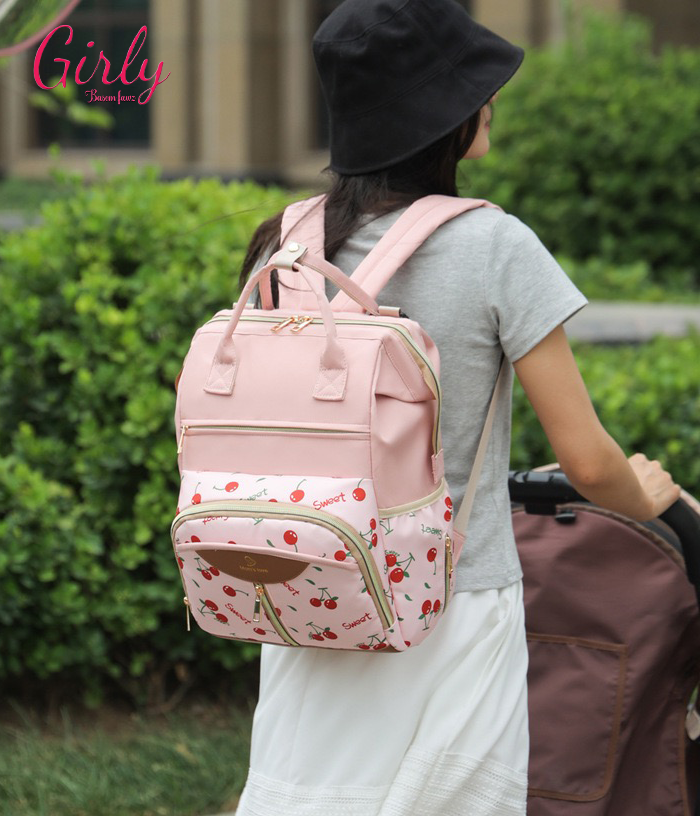شنطة بيبي Mommy Bag – Cherry Girl