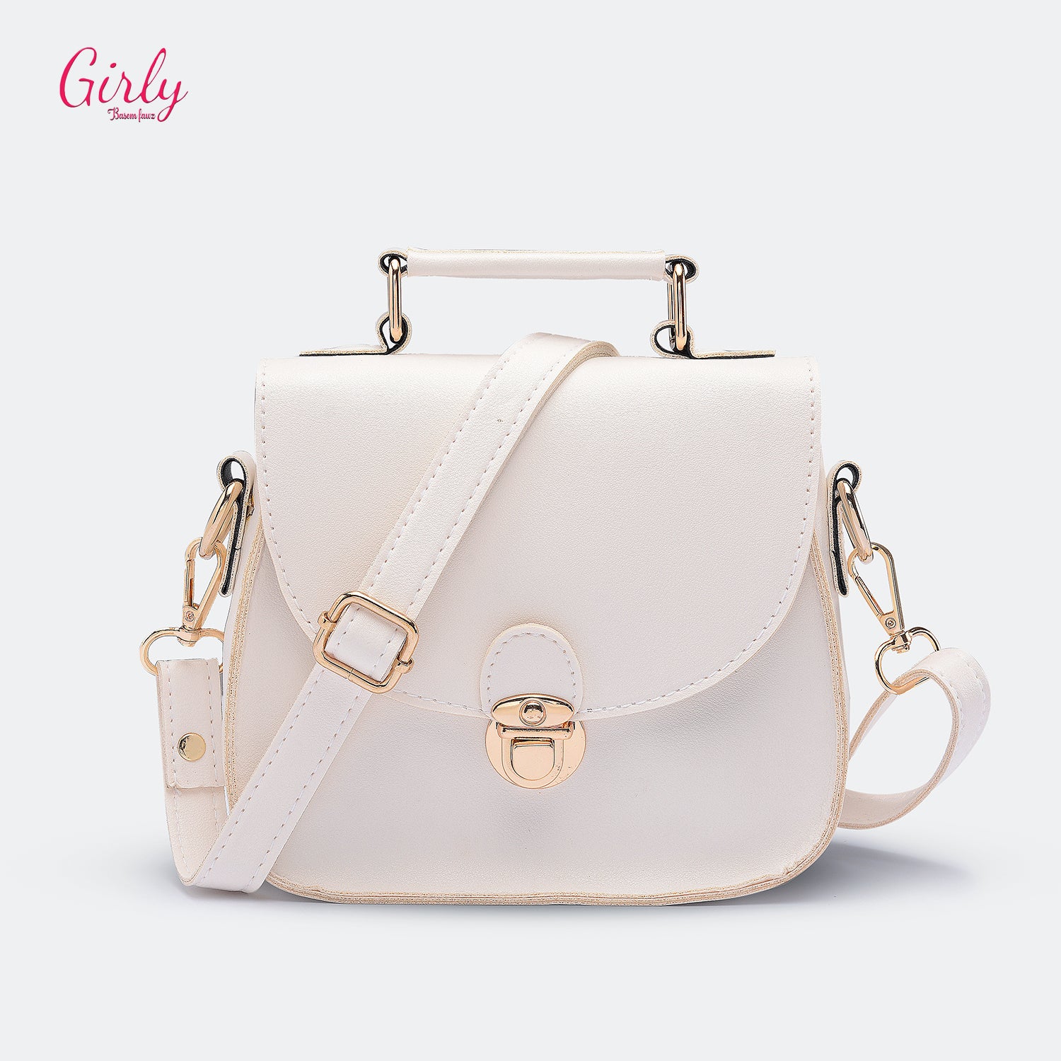 شنطة كروس جلد من Girly – أناقة كلاسيك تدوم دوماً