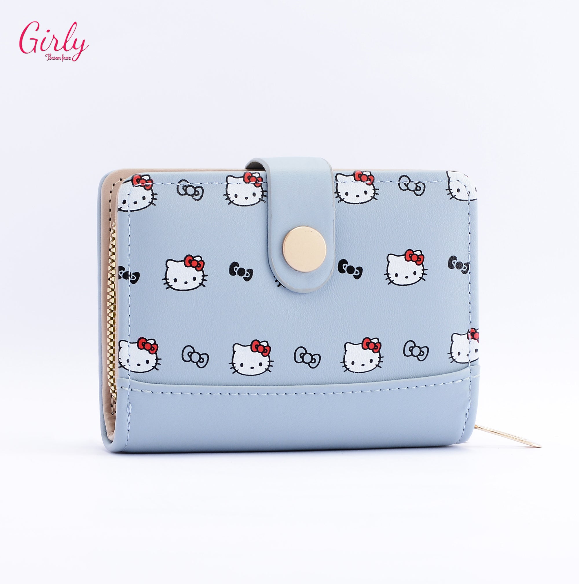 محفظة Hello Kitty بنقشة مرحة