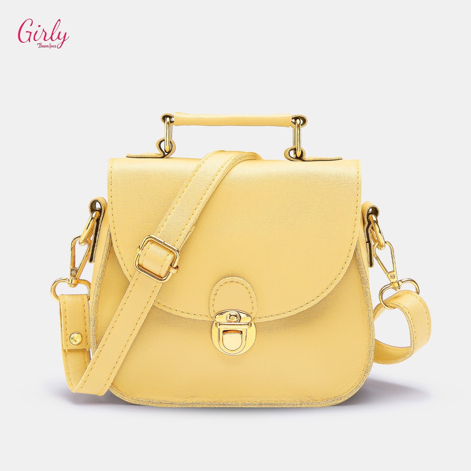 شنطة كروس جلد من Girly – أناقة كلاسيك تدوم دوماً