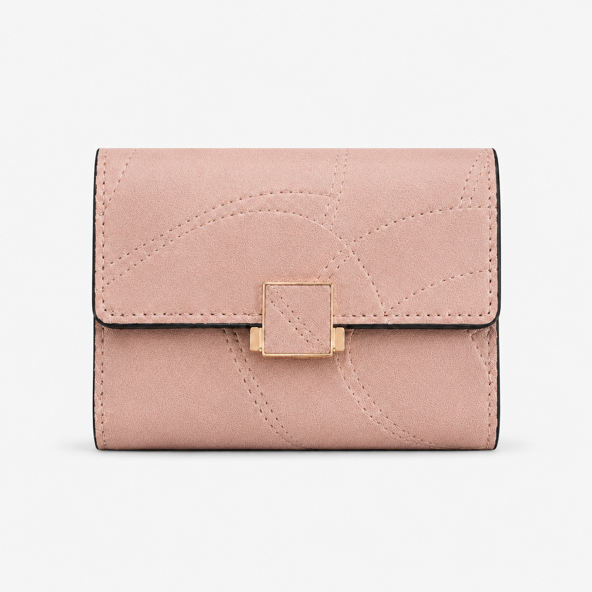 محفظة مستوردة بتفاصيل Stitching أنيقة ولمسة Soft Leather فخمة ✨