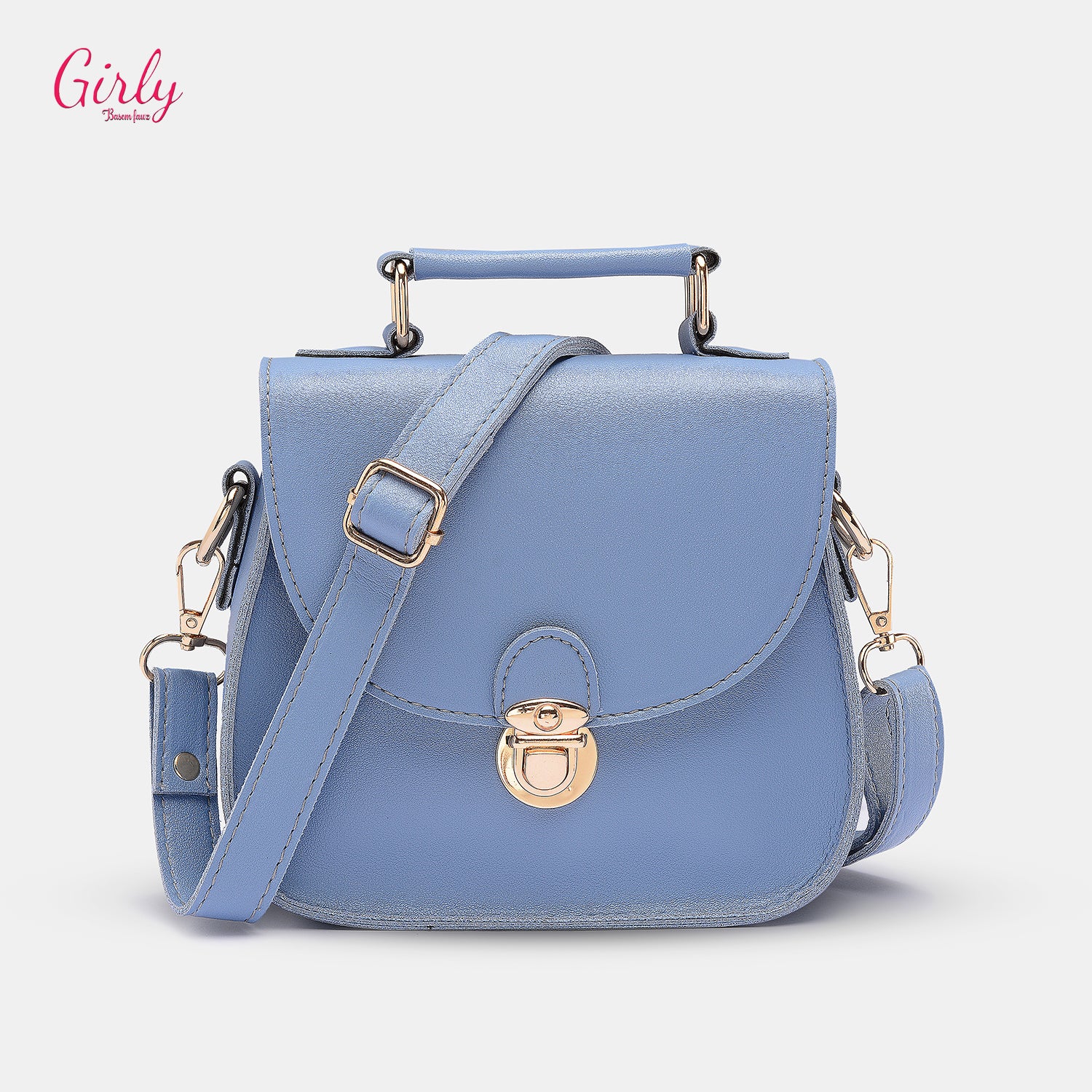 شنطة كروس جلد من Girly – أناقة كلاسيك تدوم دوماً