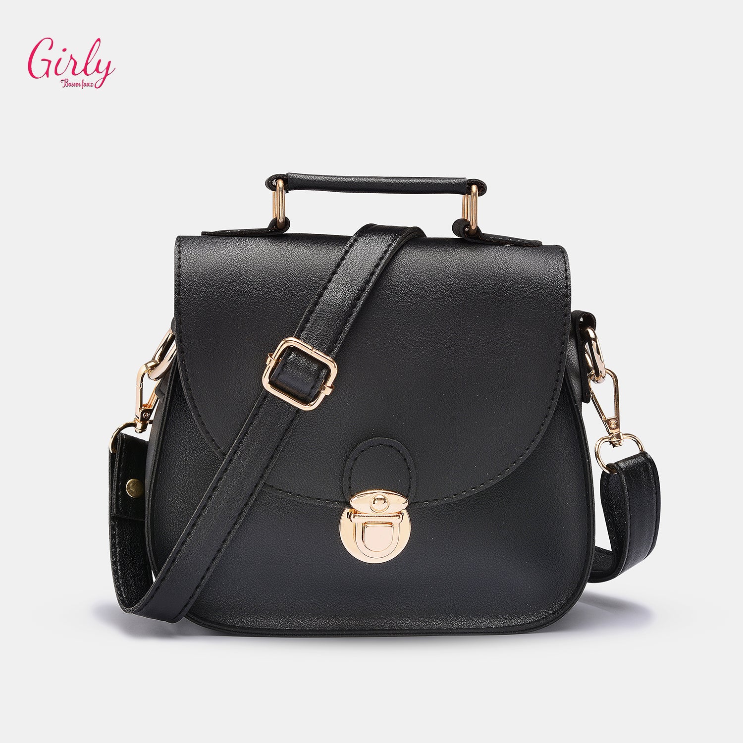 شنطة كروس جلد من Girly – أناقة كلاسيك تدوم دوماً