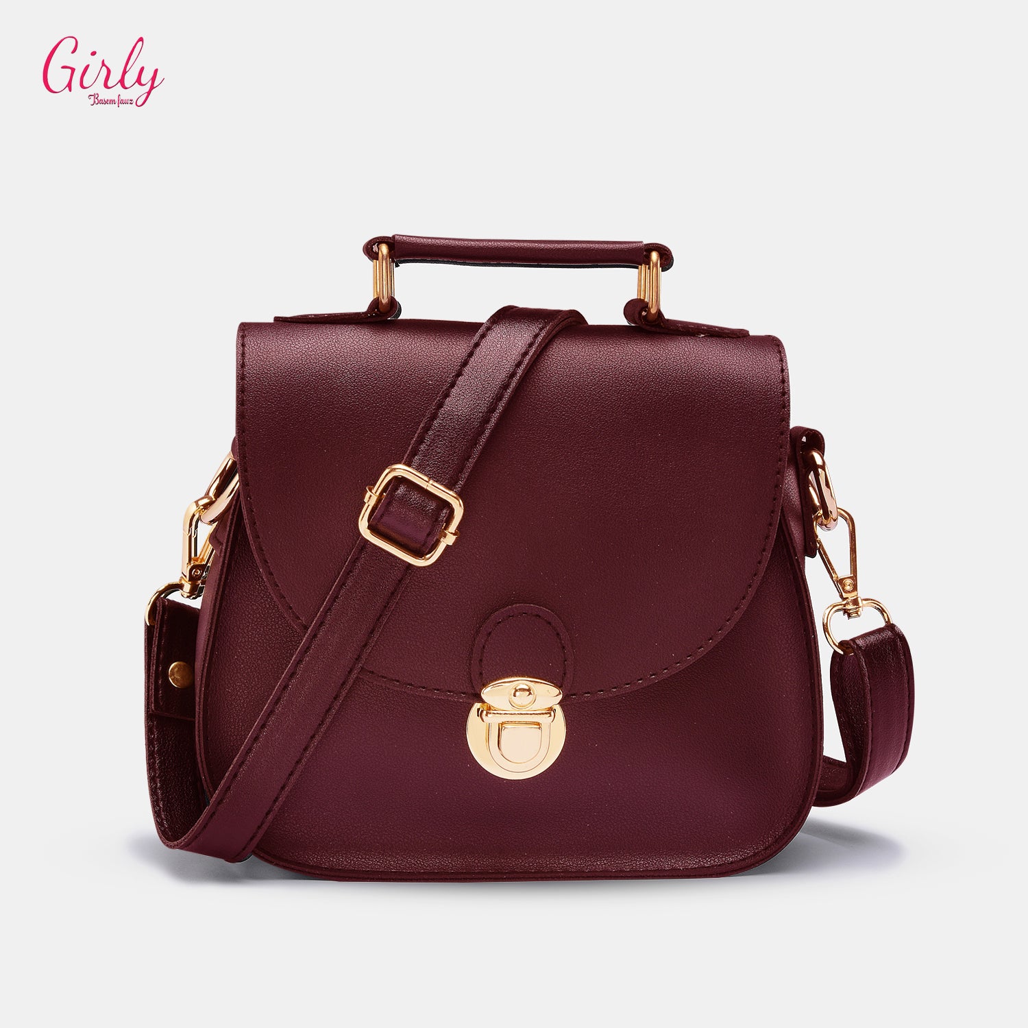 شنطة كروس جلد من Girly – أناقة كلاسيك تدوم دوماً