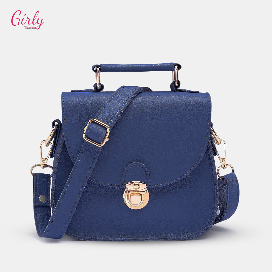 شنطة كروس جلد من Girly – أناقة كلاسيك تدوم دوماً