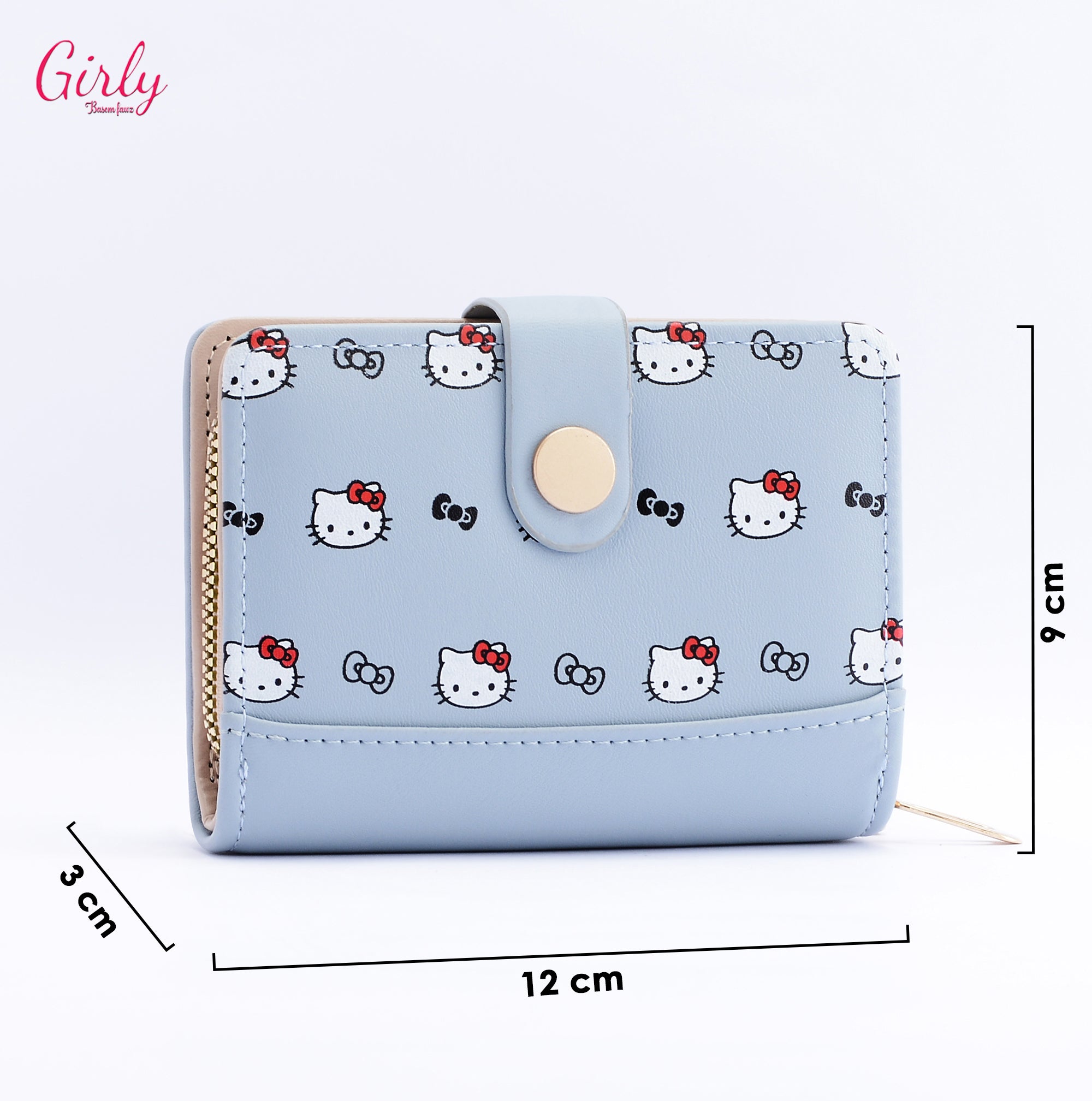 محفظة Hello Kitty بنقشة مرحة
