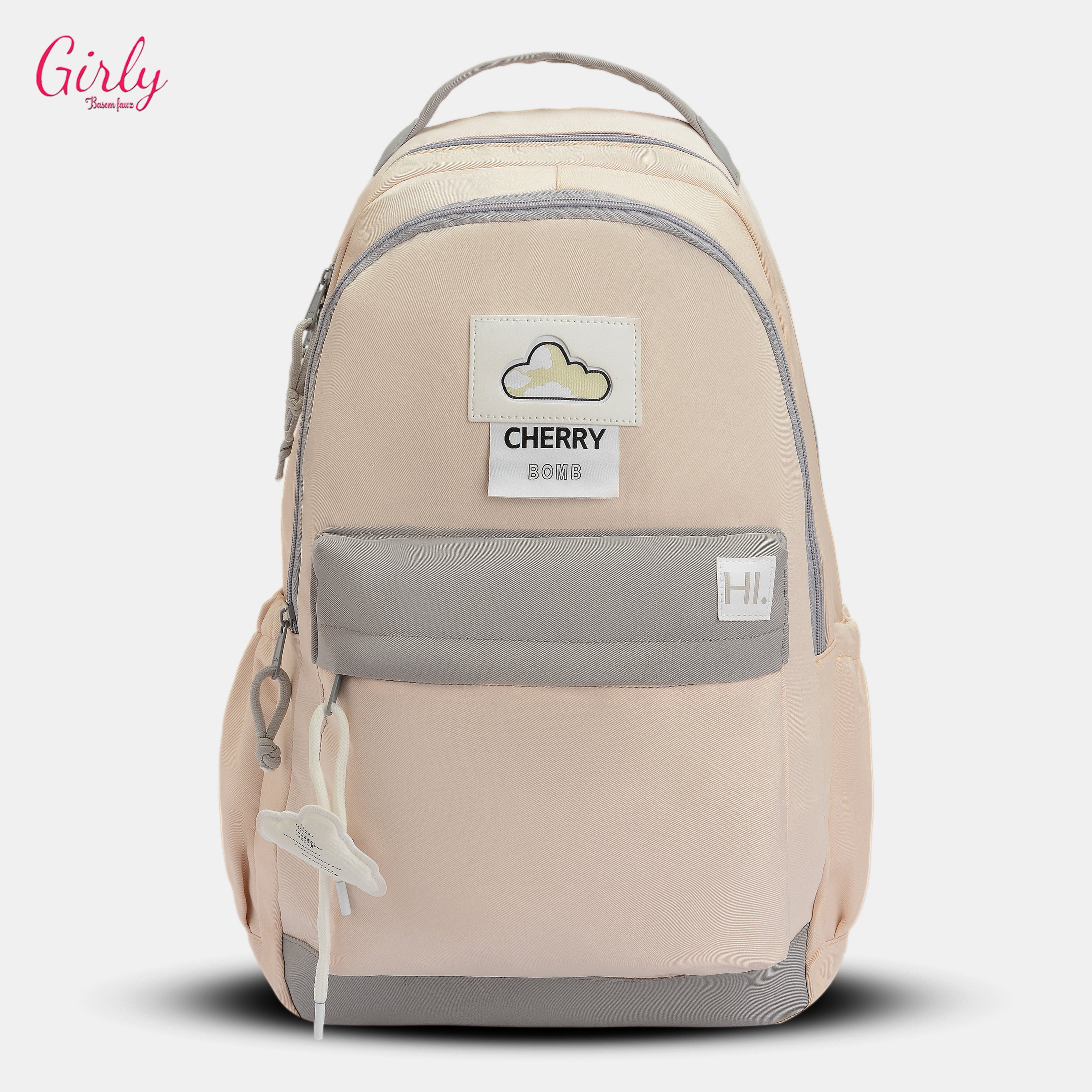 شنطة ظهر دراسية بتجمع بين العملية والبساطة في تصميم عصري 🎒