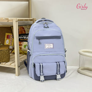 حقيبة ظهر يومية متعددة الجيوب من Girly
