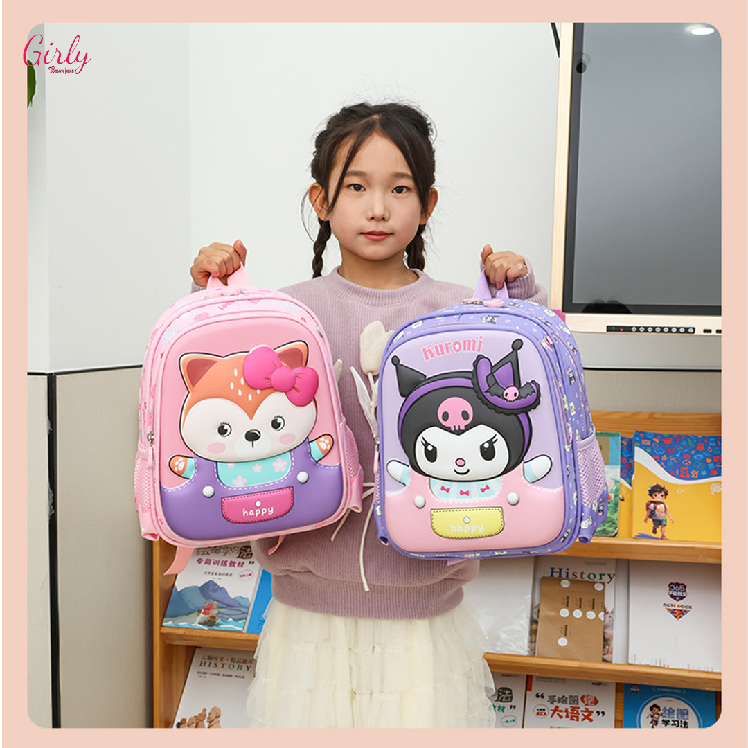 شنطة ظهر بشخصيات ديزني المحبوبة، مناسبة للحضانة والمدرسة والرحلات 🎒