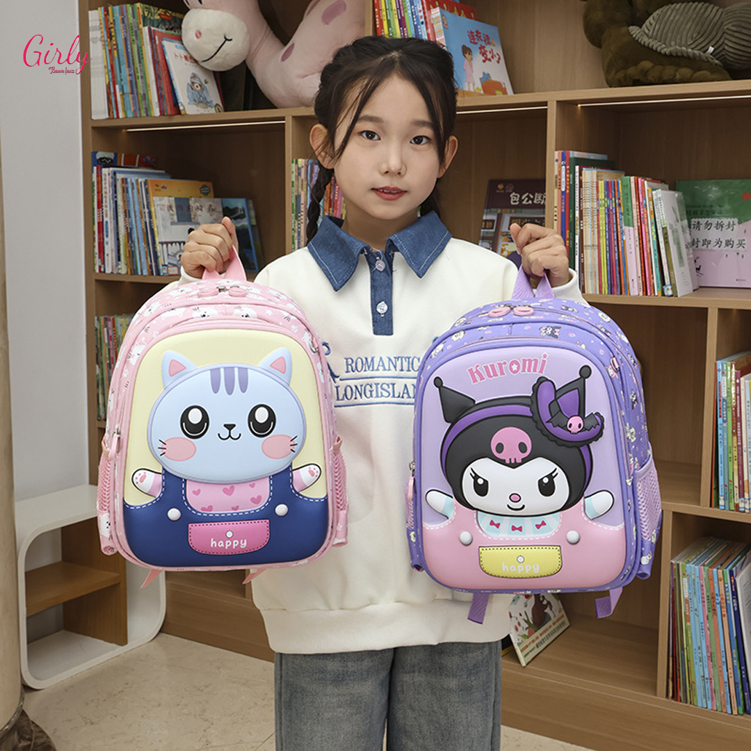 شنطة ظهر بشخصيات ديزني المحبوبة، مناسبة للحضانة والمدرسة والرحلات 🎒