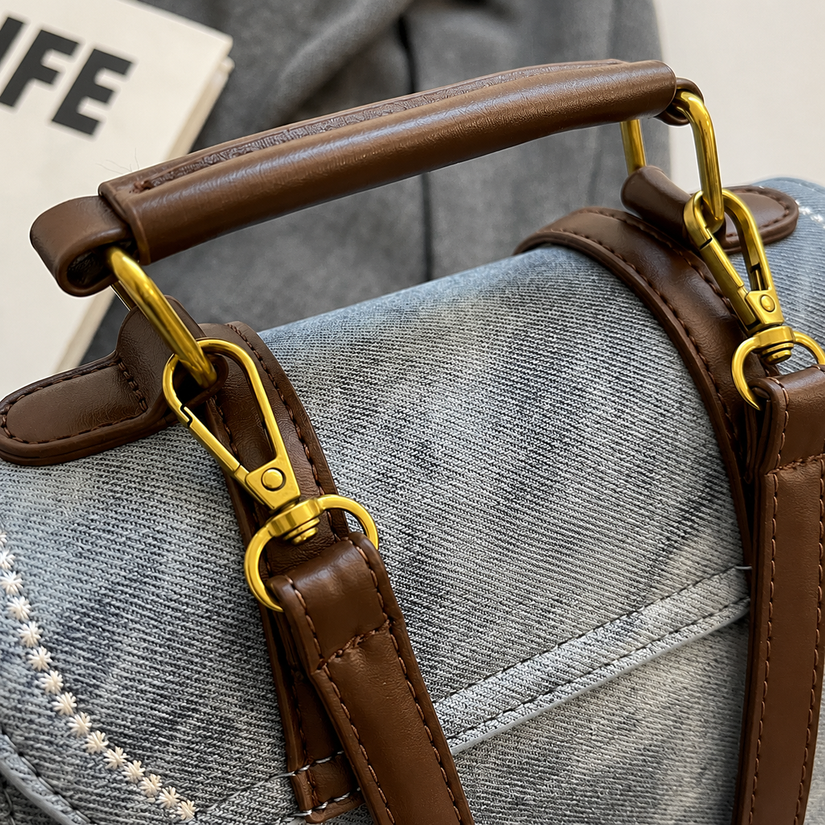 شنطة مستوردة 2 في 1 بستايل عصري وعملي | Convertible Backpack & Cross Bag