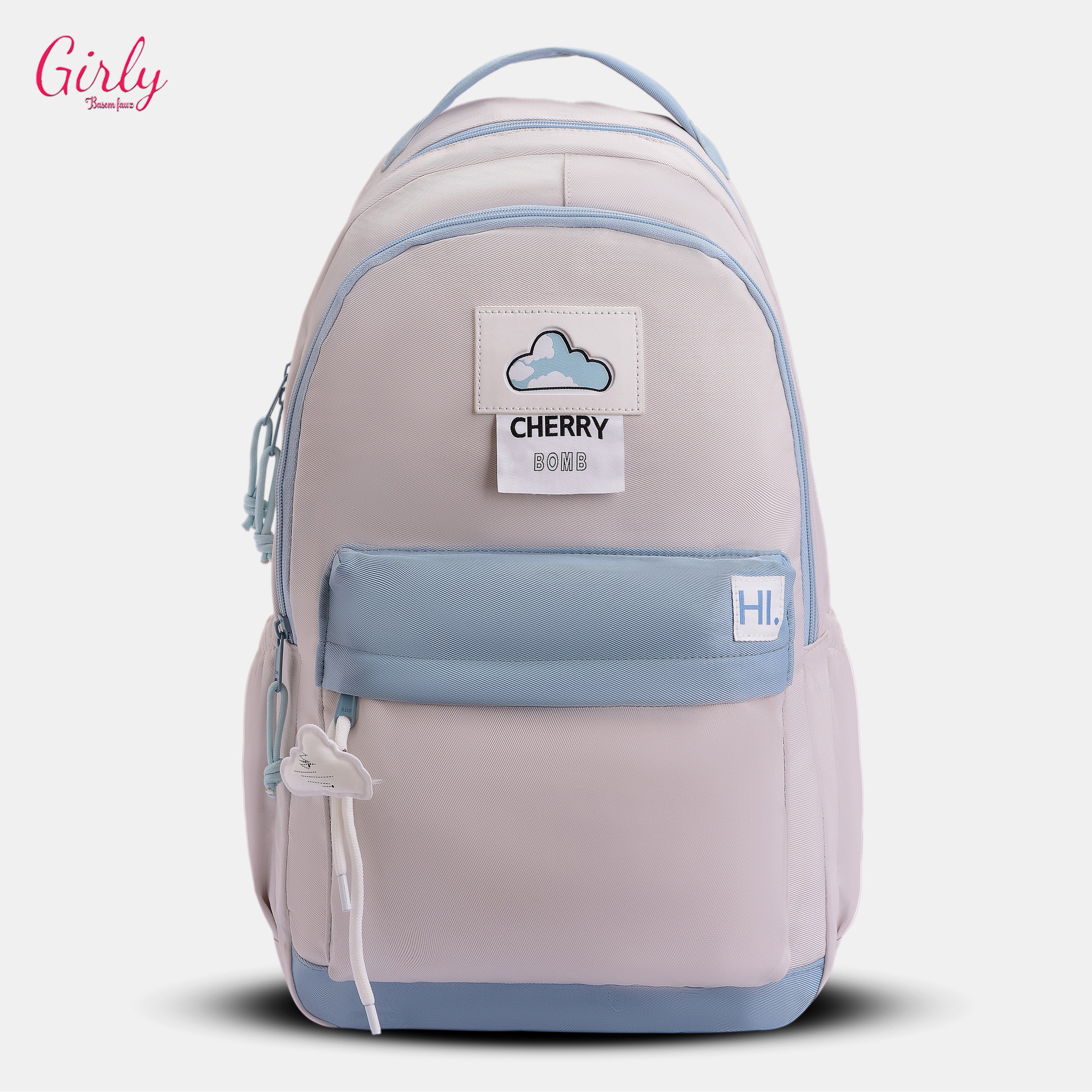 شنطة ظهر دراسية بتجمع بين العملية والبساطة في تصميم عصري 🎒
