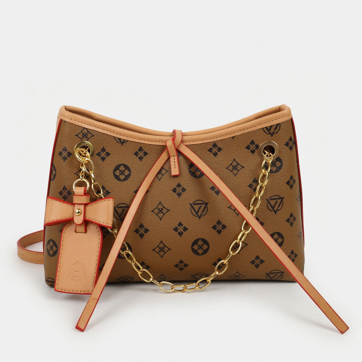 شنطة كاجوال شيك بتفاصيل مميزة – Chic Signature Handbag