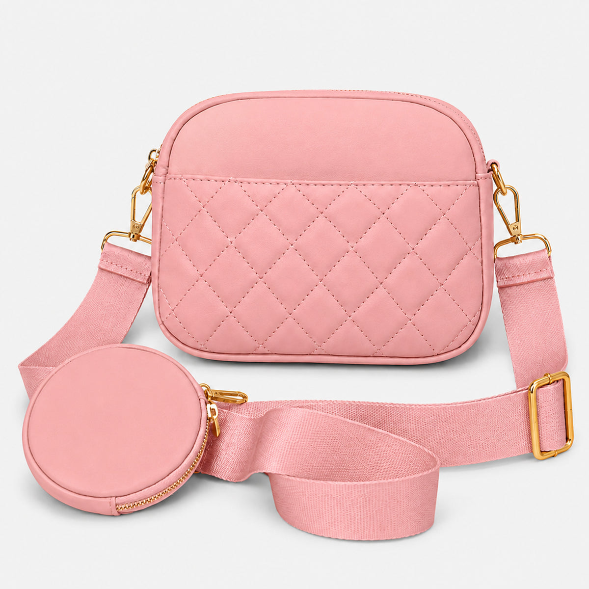 شنطة كروس جلد كابيتوني أنيقة متعددة الألوان من Girly