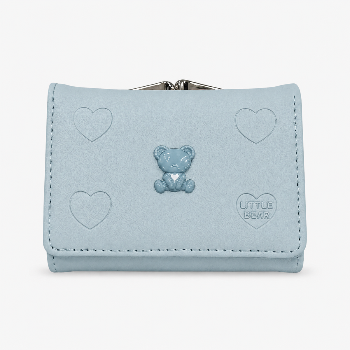 محفظة صغيرة بتفاصيل دب كيوت | Cute Bear Mini Wallet