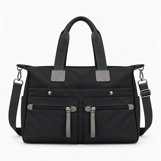 شنطة Girly ووتر بروف – المساحة اللي تستوعب يومك كله 👜✨