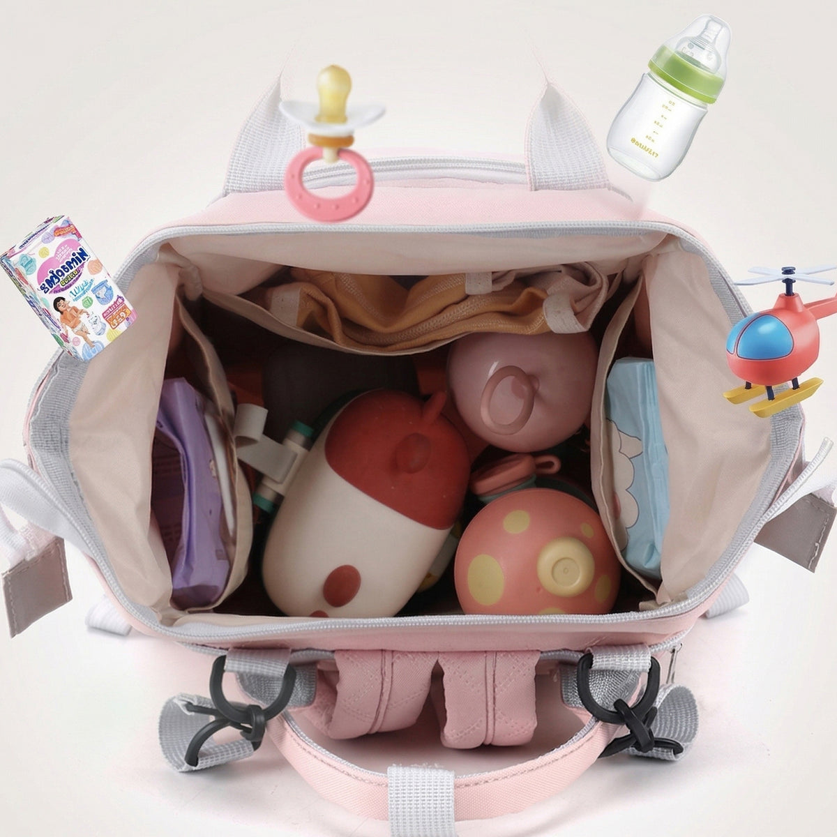 شنطة مامي بتنظيم ذكي - Smart Organizer Mommy Bag