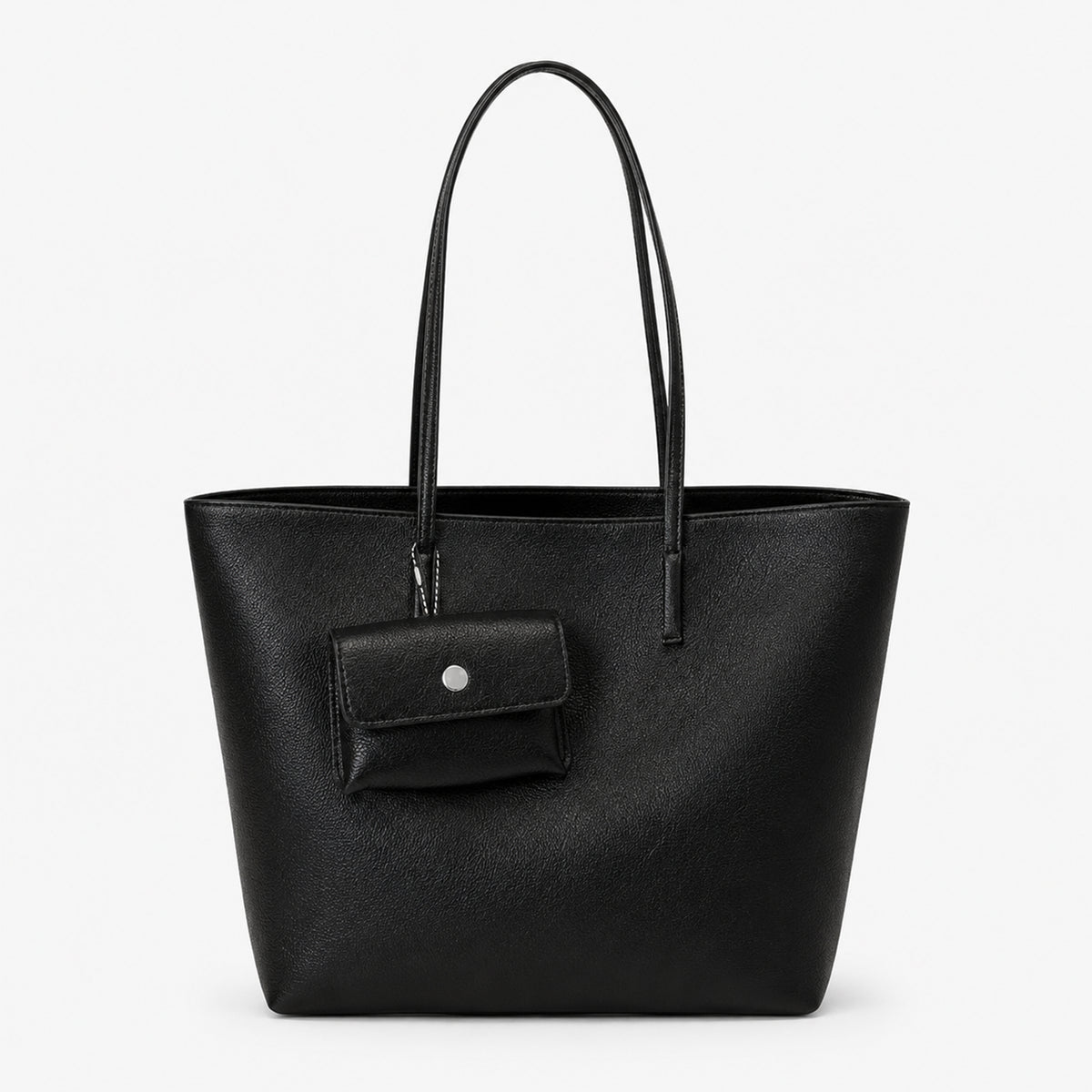 شنطة Tote مستوردة بتصميم ناعم وراقي مع Pouch