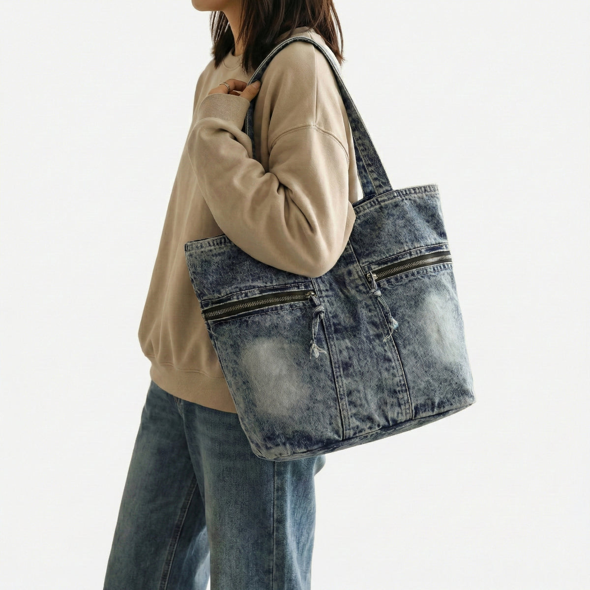 Girly Denim Bag – شنطة جيرلي دنيم العملية