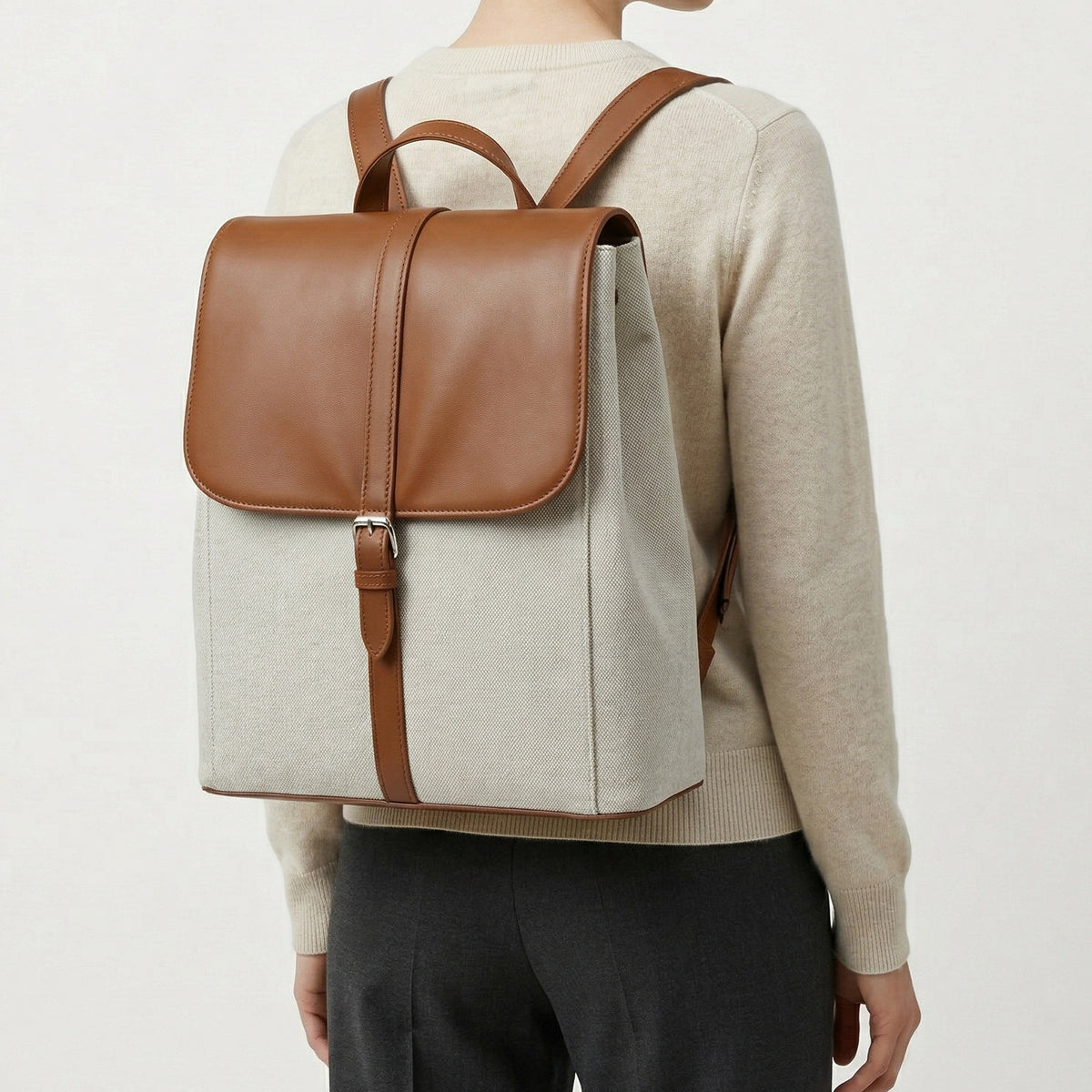 طقم شنط 2×1 للاستخدام اليومي – Backpack & Crossbody Set