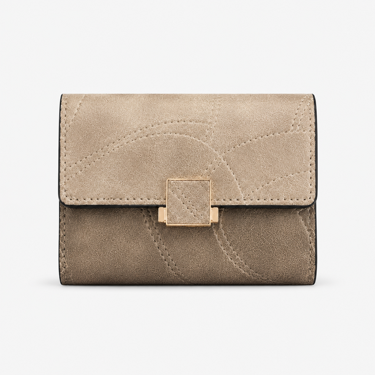 محفظة مستوردة بتفاصيل Stitching أنيقة ولمسة Soft Leather فخمة ✨