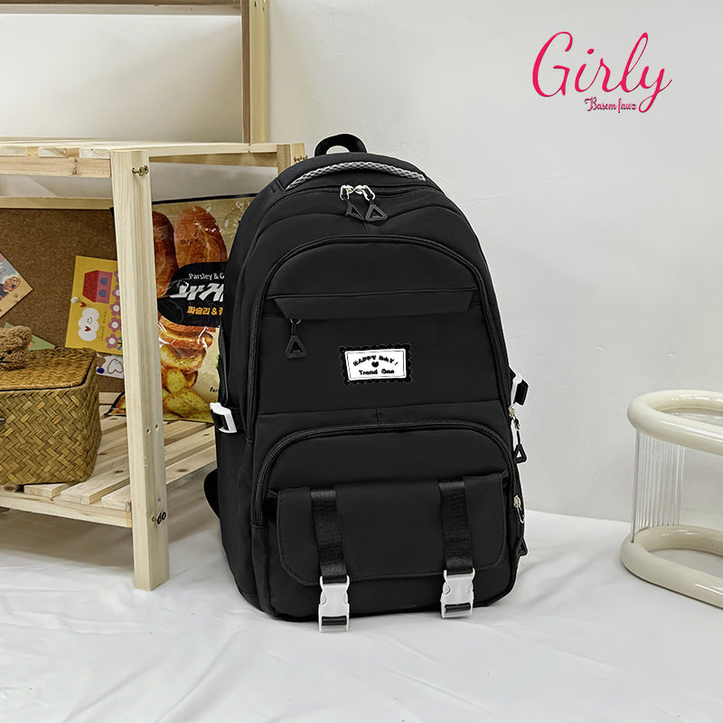 حقيبة ظهر يومية متعددة الجيوب من Girly