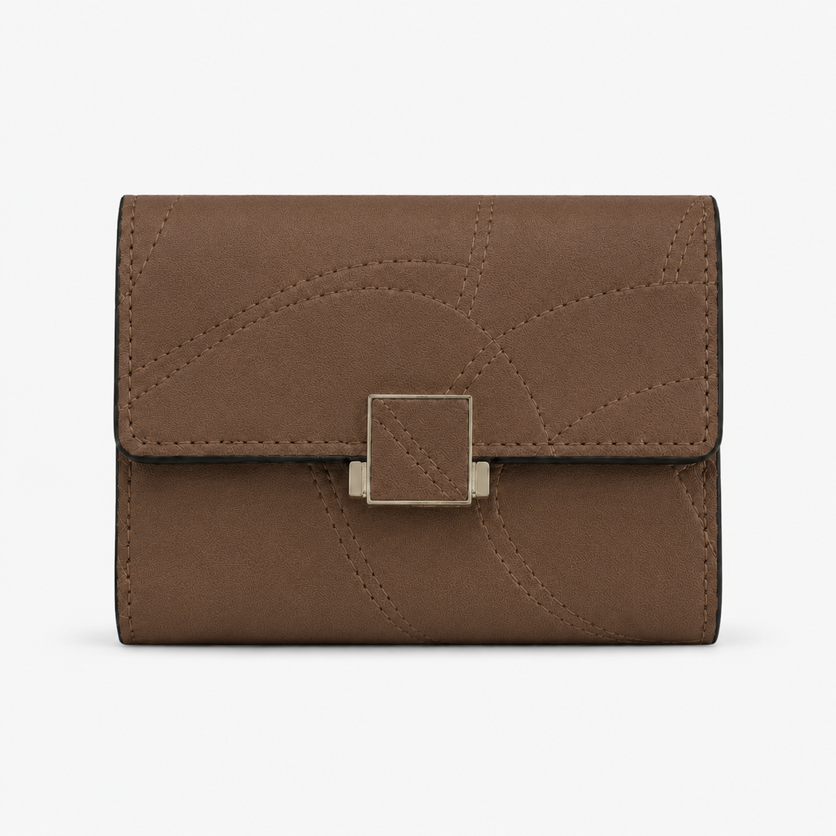 محفظة مستوردة بتفاصيل Stitching أنيقة ولمسة Soft Leather فخمة ✨