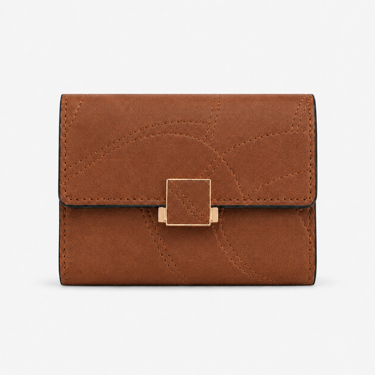 محفظة مستوردة بتفاصيل Stitching أنيقة ولمسة Soft Leather فخمة ✨
