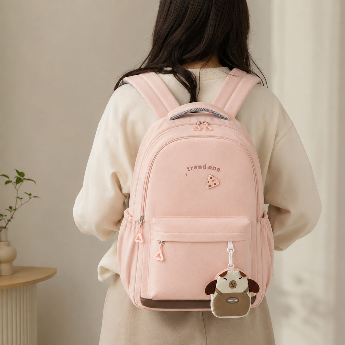 شنطة مدرسية مستوردة 18 بوصة – Pastel Vibes