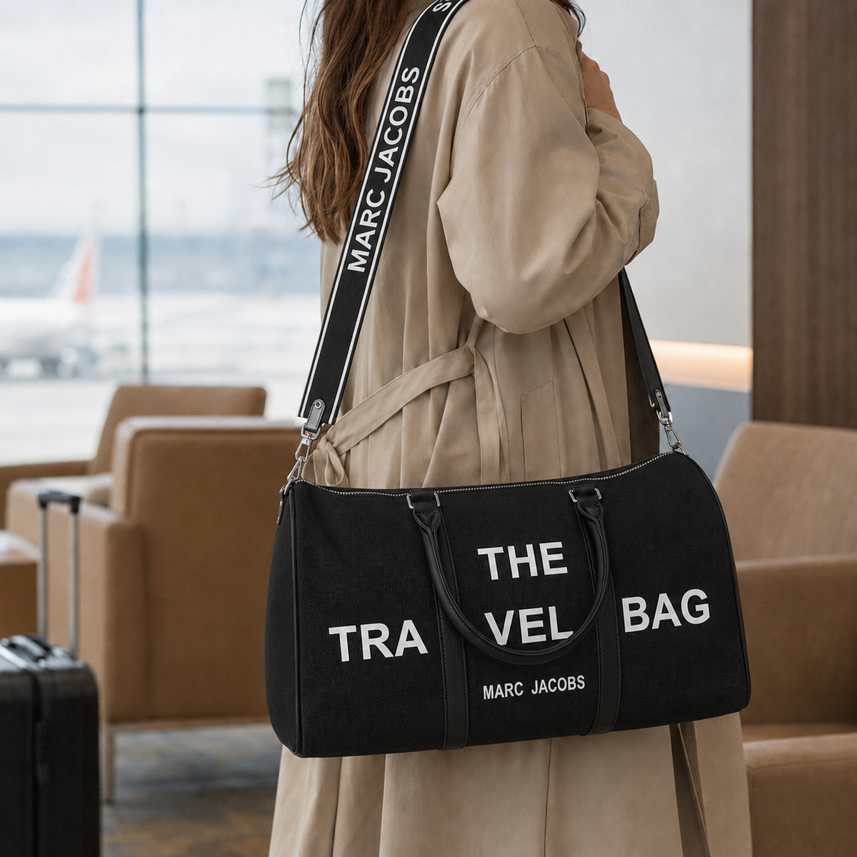 Travel Bag مستوردة بخامة Canvas premium وتصميم Luxury عملي وأنيق