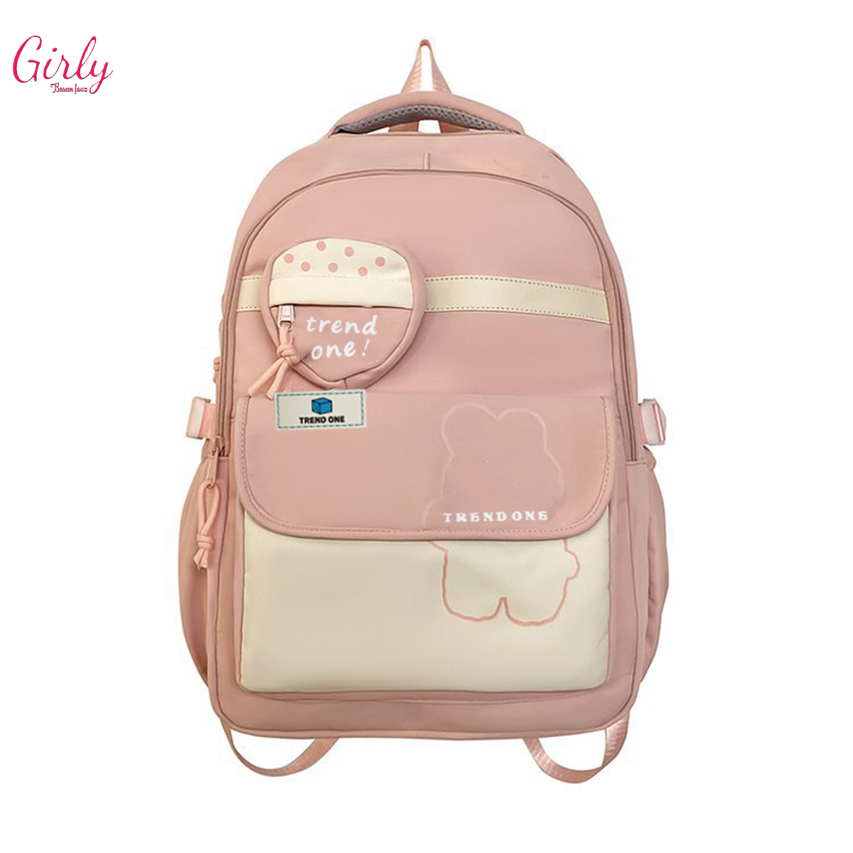 🎒 شنطة ظهر بناتي عملية للمدرسة والجامعة