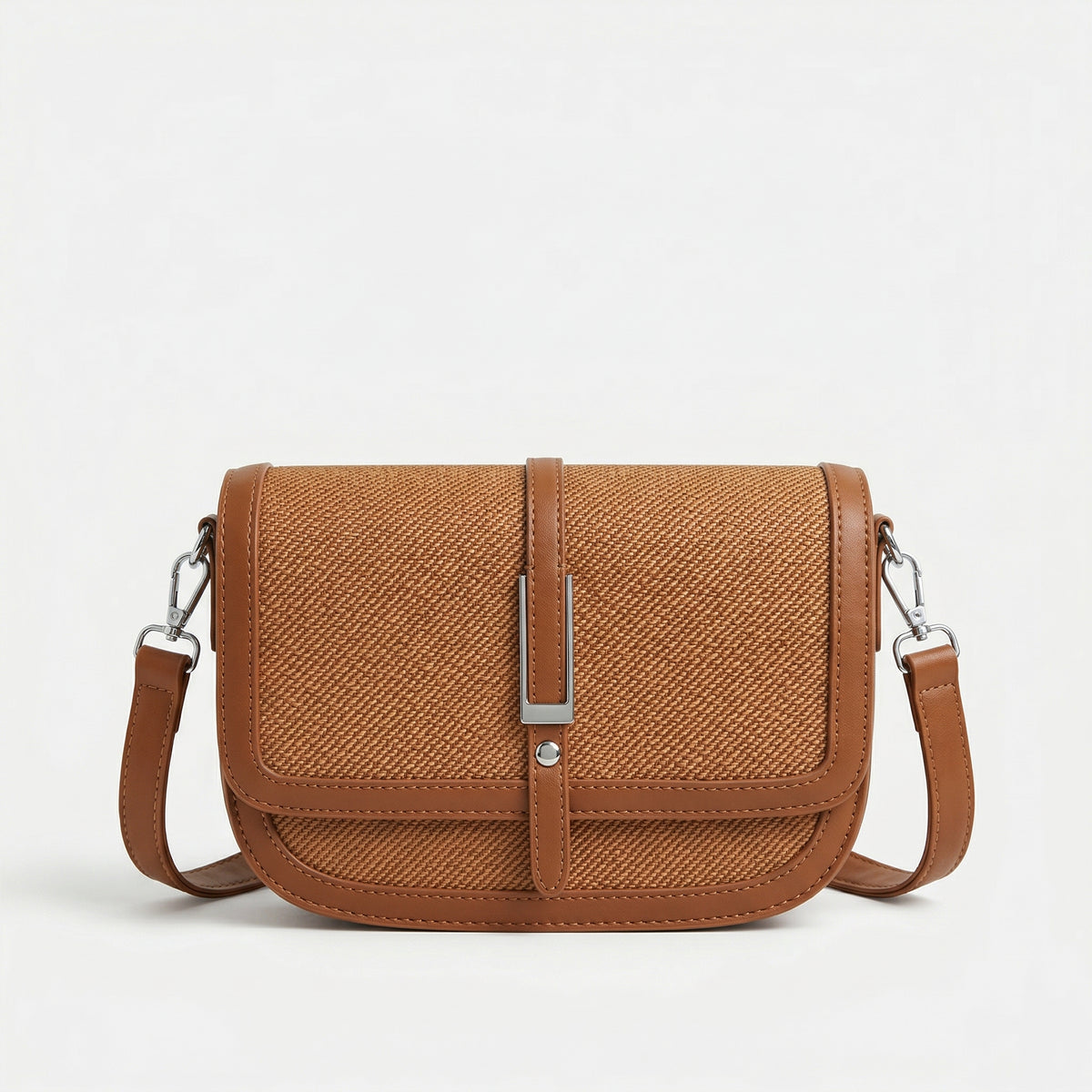 شنطة كروس مستوردة بتصميم شيك ومنسوج - Chic Woven Everyday Bag
