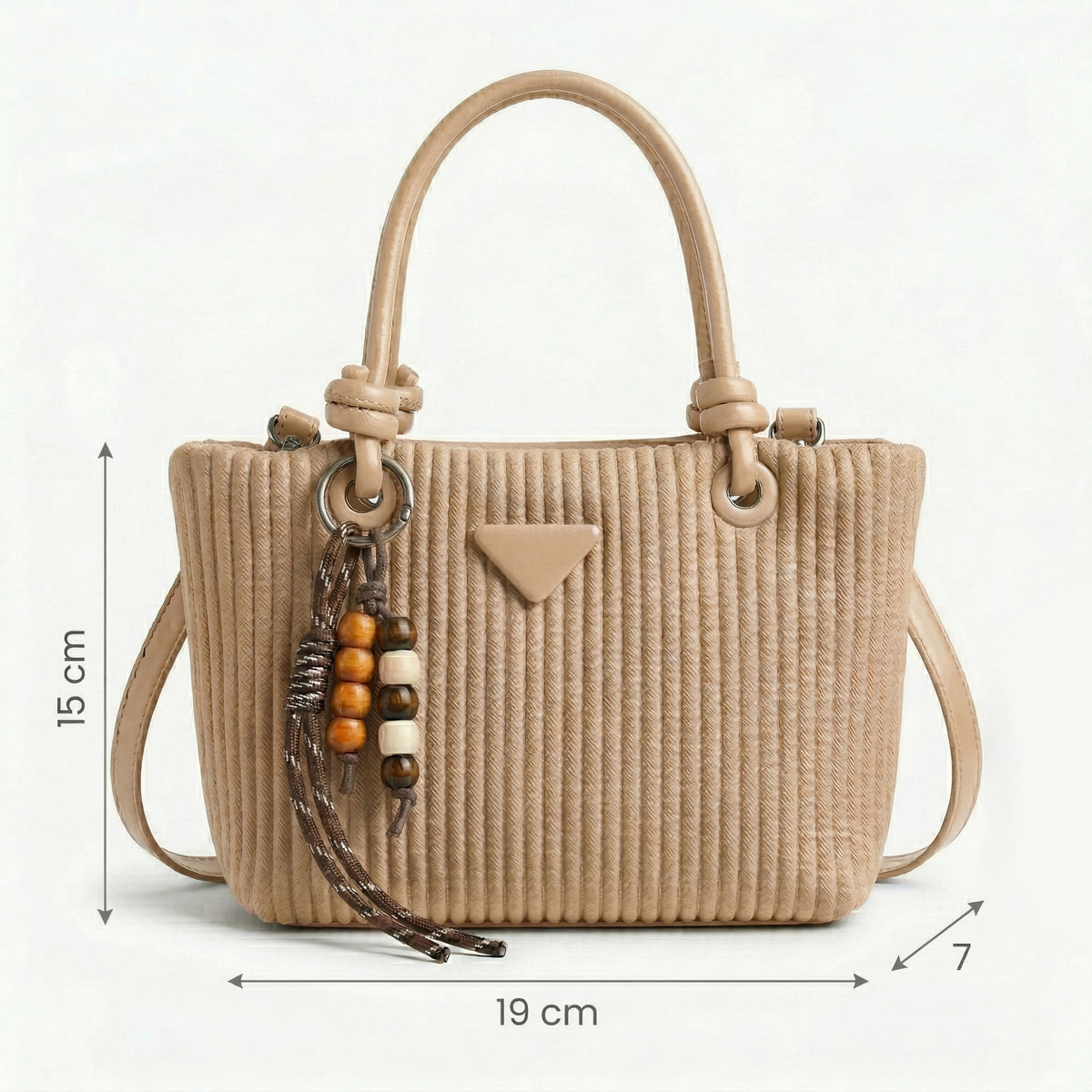 شنطة كروس بتصميم بارز ولمسة فريدة - Unique Detail Crossbody Bag
