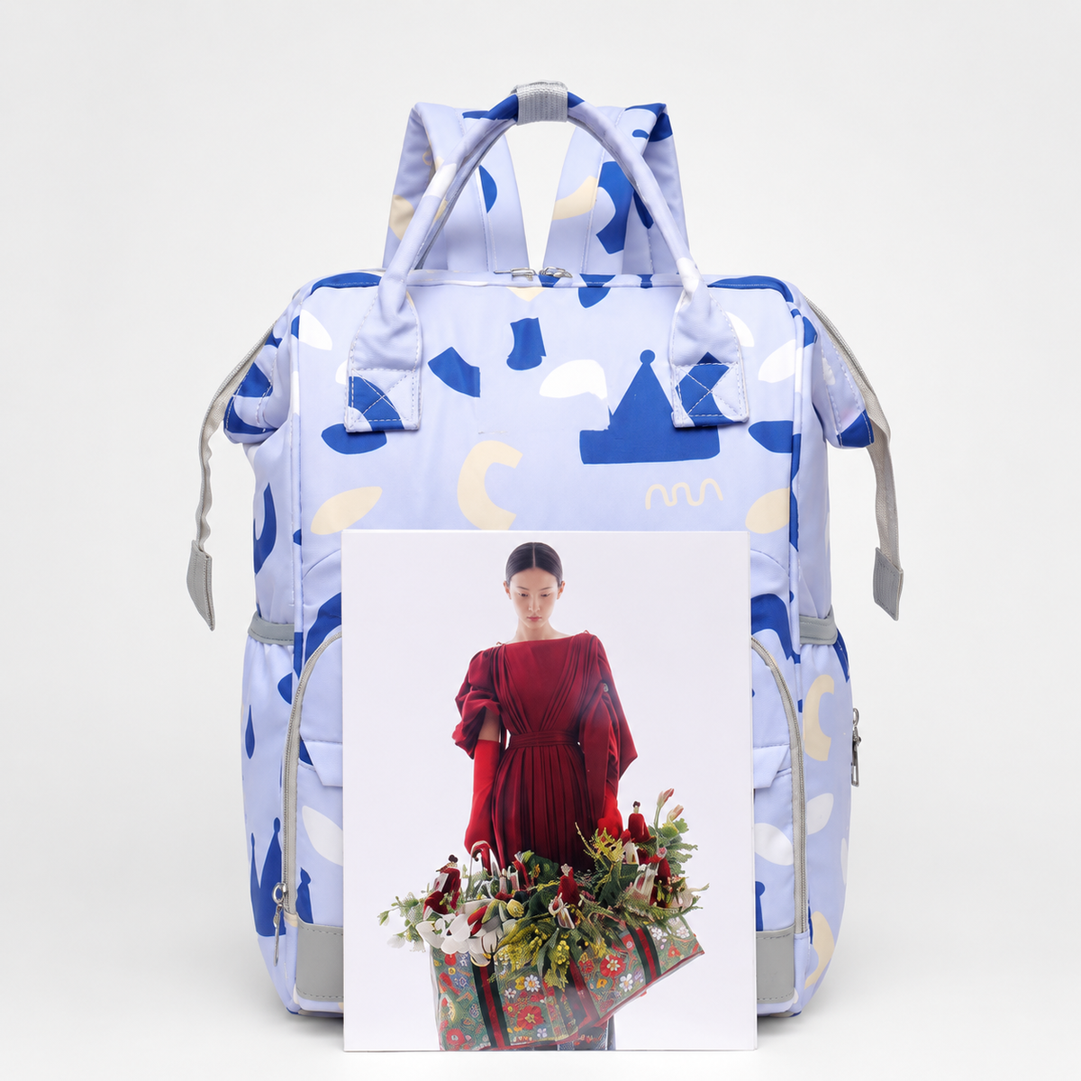 شنطة مامي مستوردة متعددة الجيوب بتصميم عملي عصري | Smart Mommy Backpack