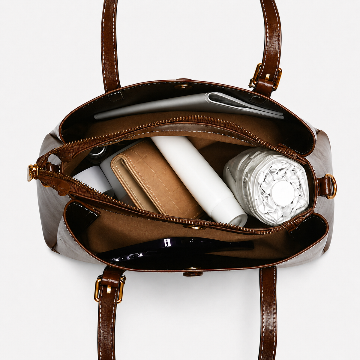 شنطة مستوردة كلاسيك بتفاصيل راقية | Timeless Chic Handbag