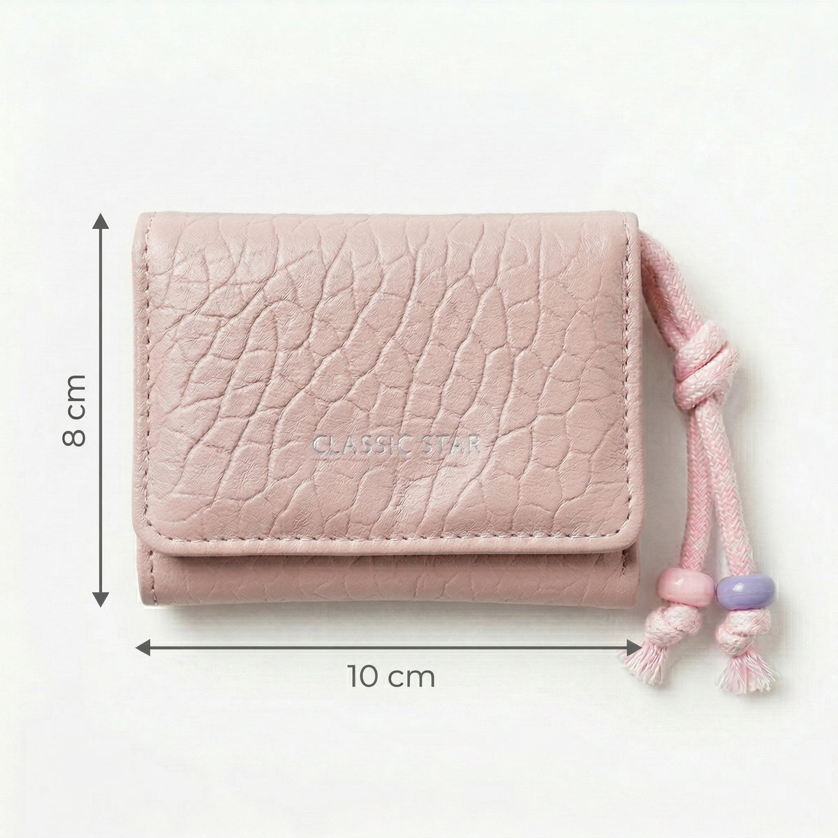 Textured Wallet – محفظة بملمس جلد شيك