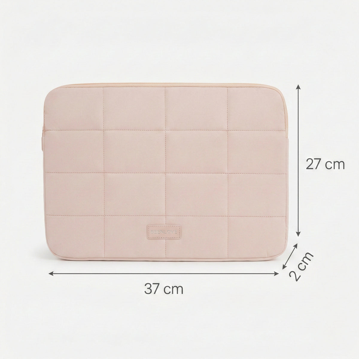 حافظة لابتوب مبطّنة مستوردة – Cloud Quilted Laptop Sleeve