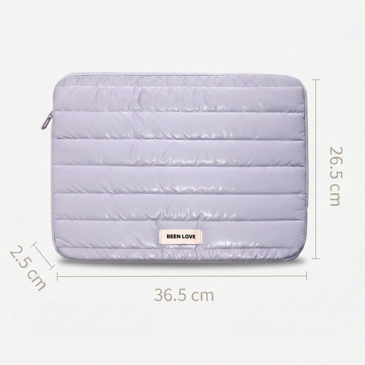 Premium Puffy Quilted Laptop Sleeve