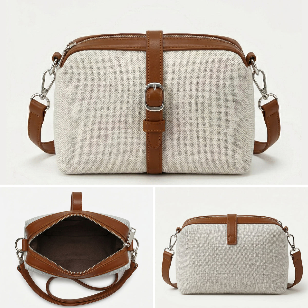 طقم شنط 2×1 للاستخدام اليومي – Backpack & Crossbody Set