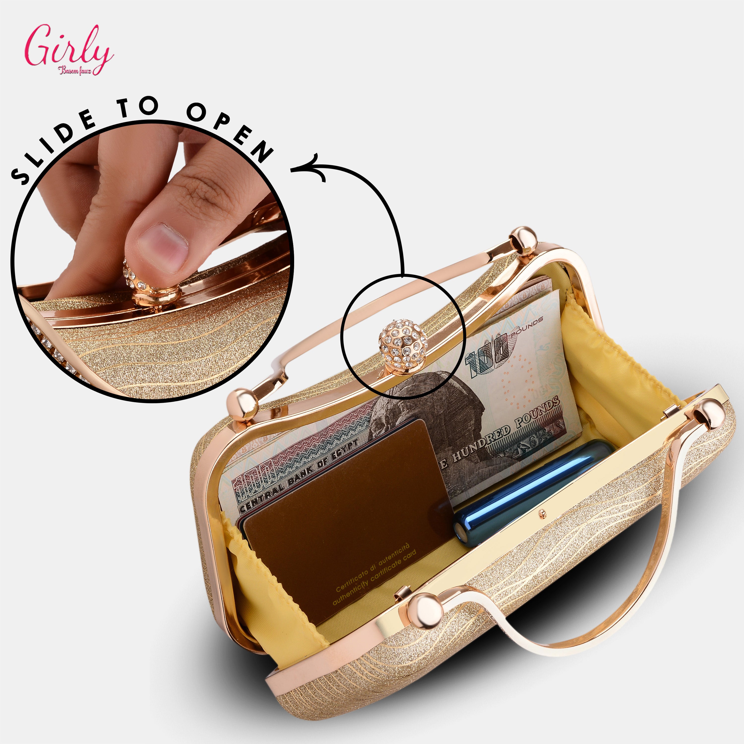 شنطة سواريه أنيقة بلمسة فاخرة