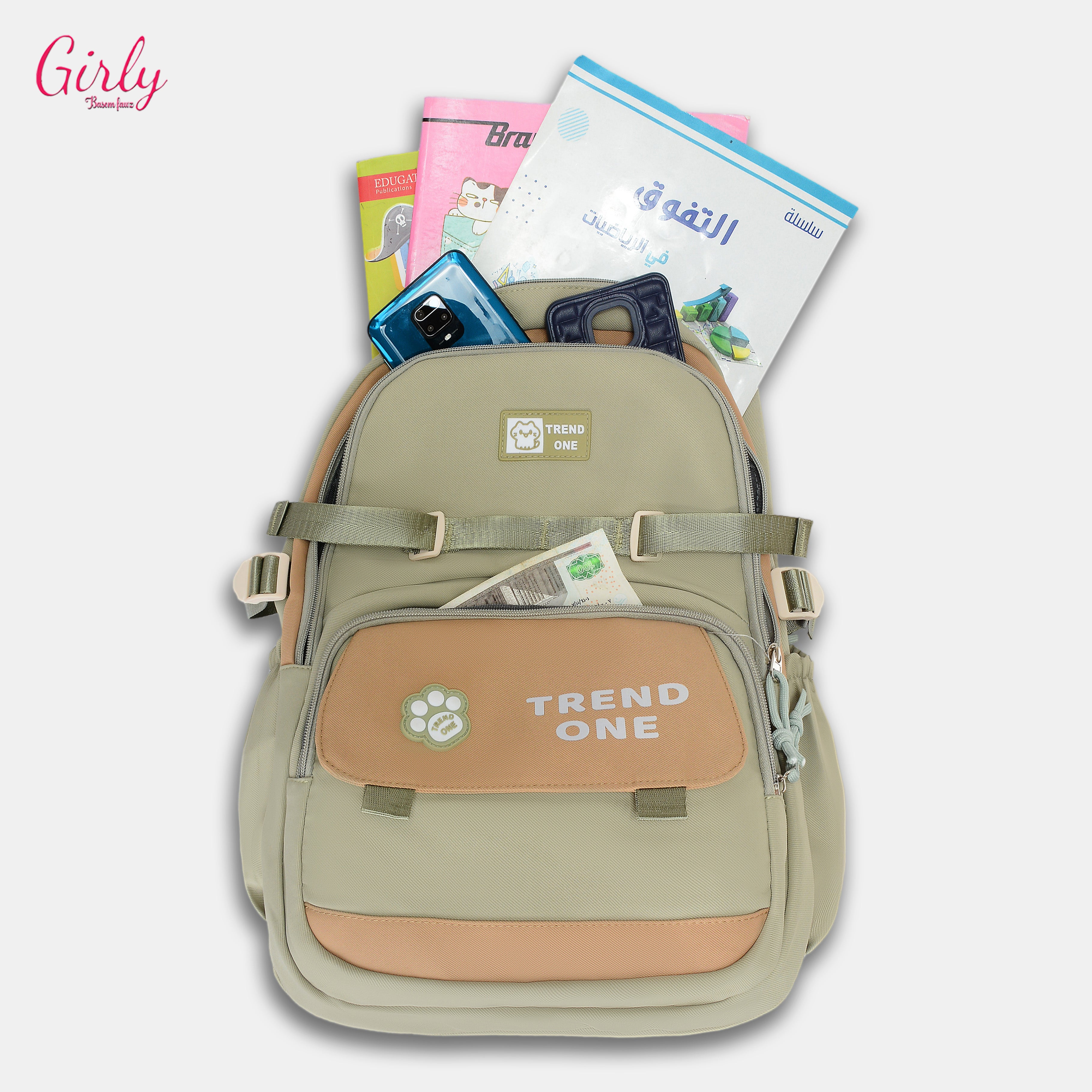 شنطة ظهر عملية وأنيقة – إصدار Girly الجديد للمدرسة والجامعة